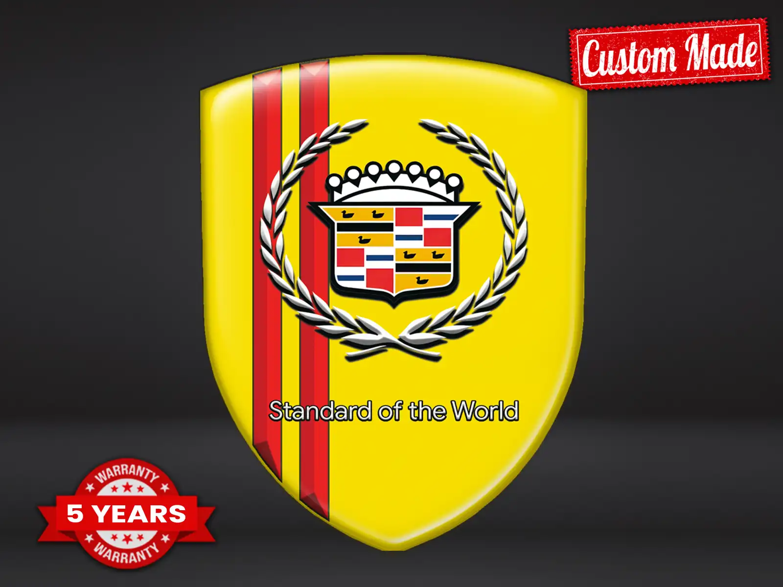 Cadillac Décalcos Vitre Auto Stylés Max Pro Robustes